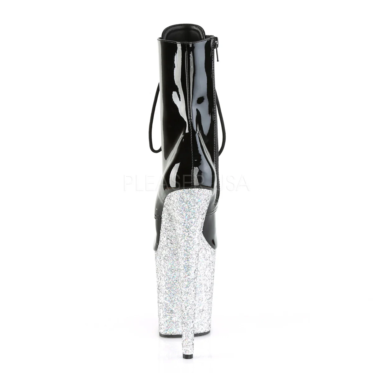 FLAMINGO-1020LG  Black/Silver Multi Glitter - Image 3