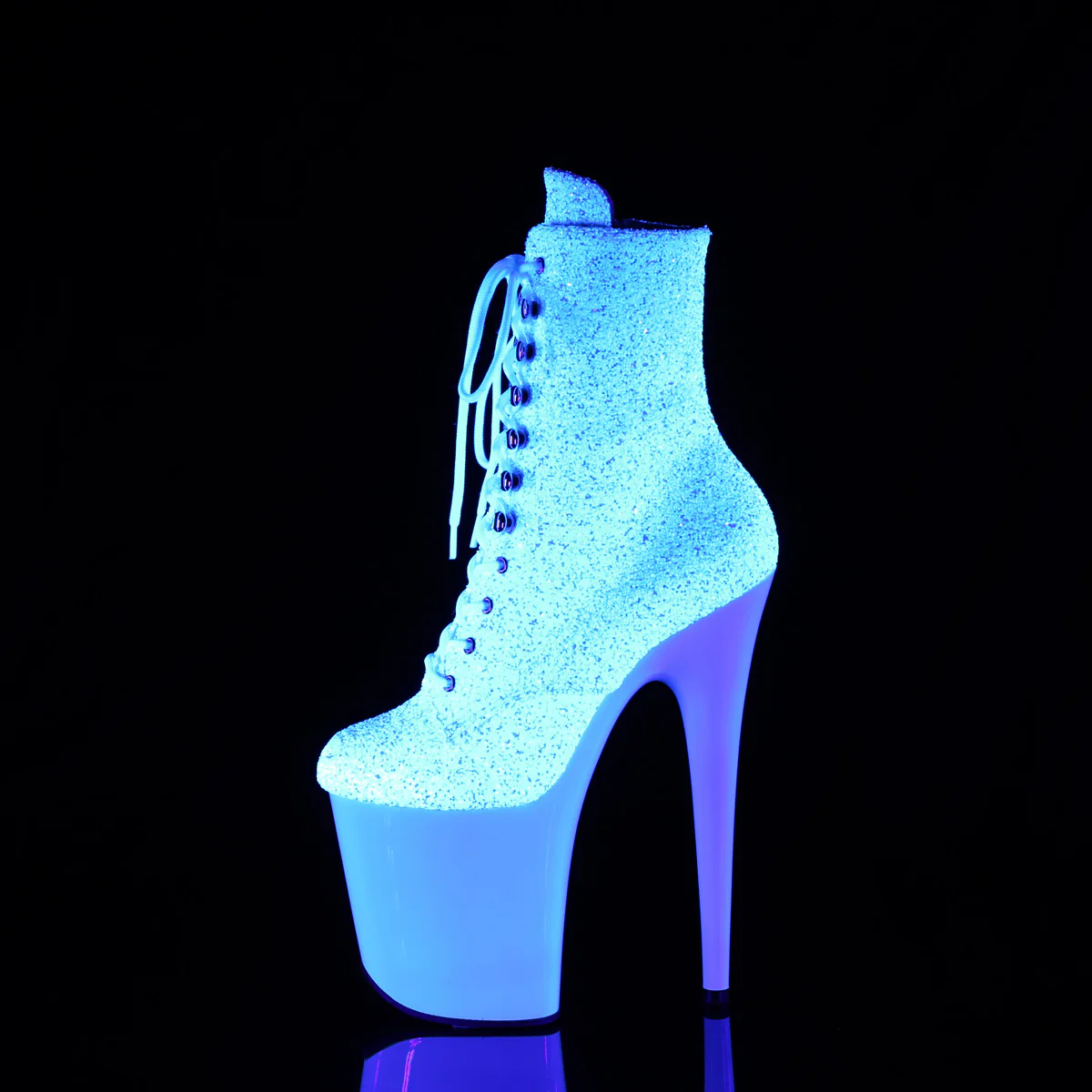 FLAMINGO-1020LP  Neon White Multi Glitter/Neon White - Image 3