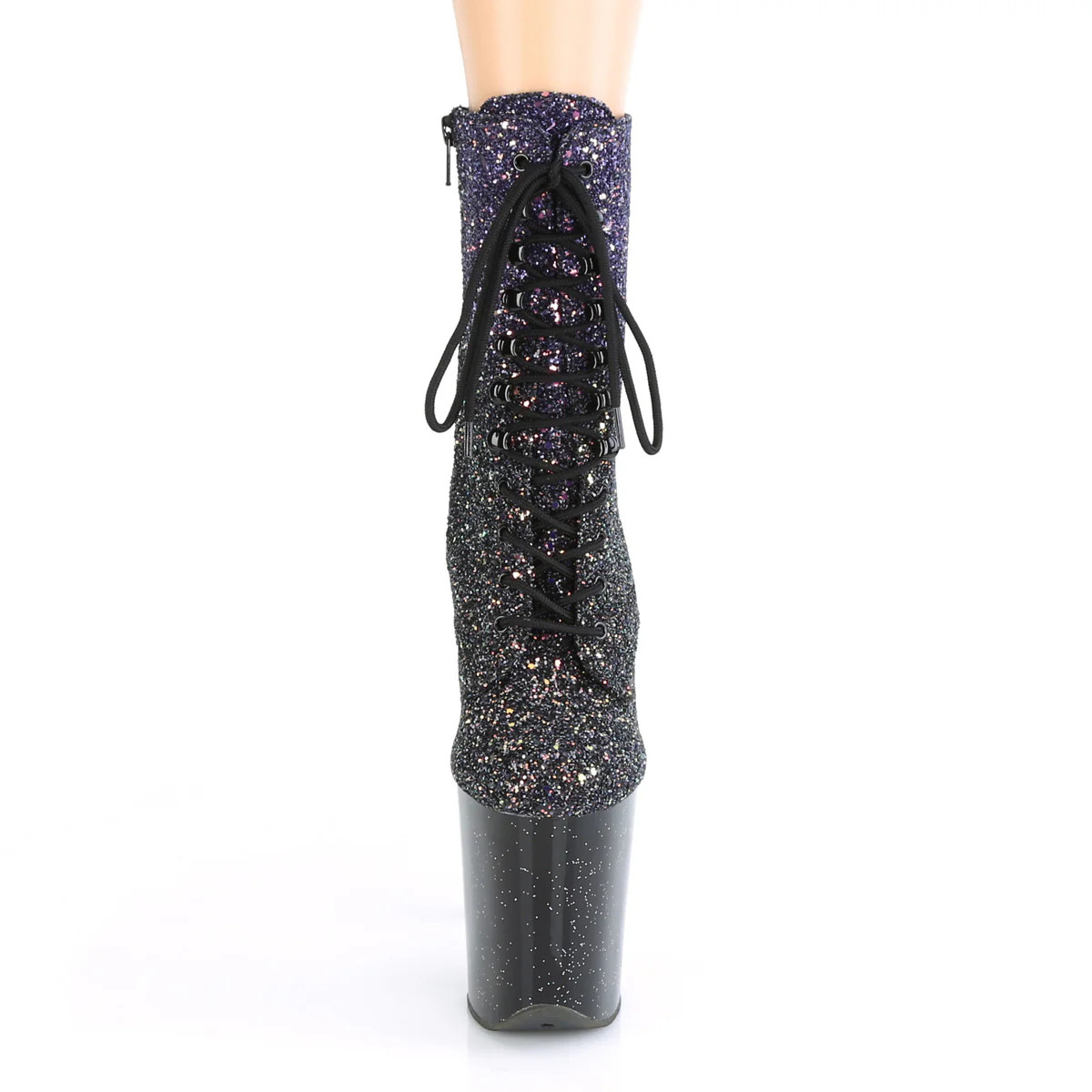 FLAMINGO-1020OMBG  Purple Multi Glitter/Black - Image 2