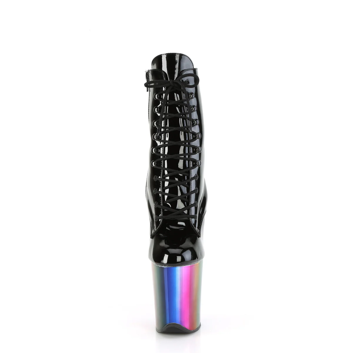FLAMINGO-1020RC  Black Patent/Rainbow Chrome - Image 2