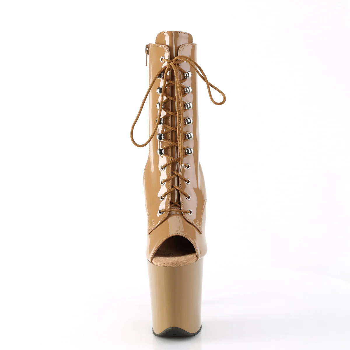 FLAMINGO-1021 Toffee Patent/Toffee - Image 2