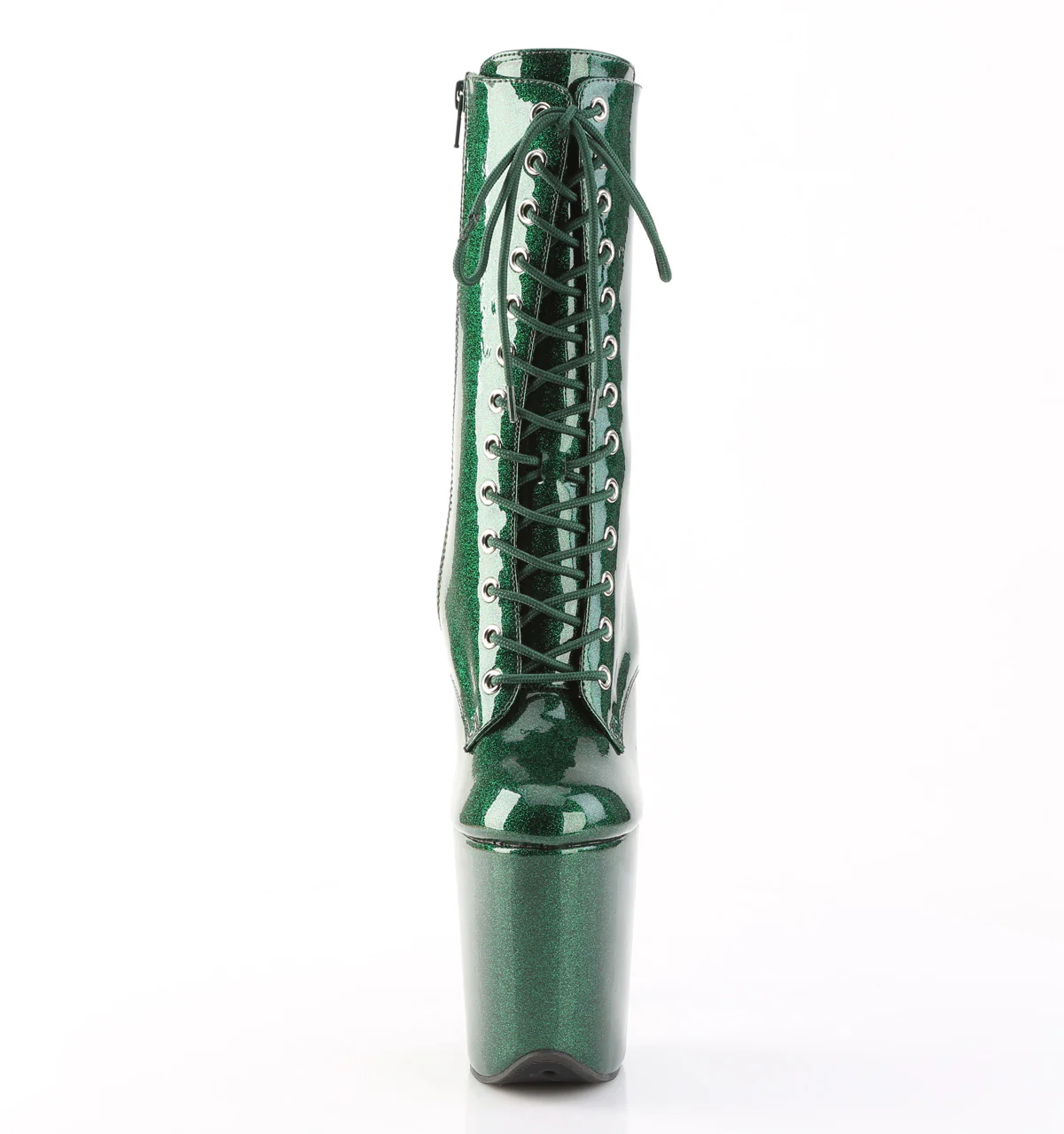 FLAMINGO-1040GP  Emerald Green Glitter Patent/M - Image 2