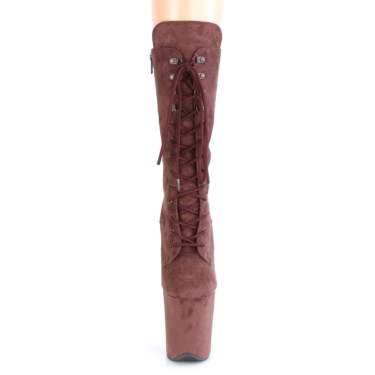 FLAMINGO-1050FS Brown Faux Suede/Brown Faux Suede - Image 2