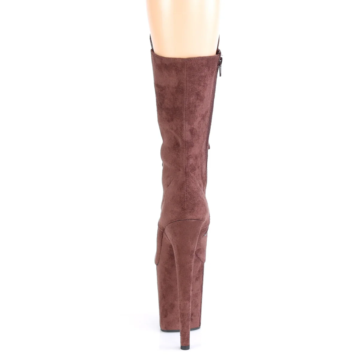 FLAMINGO-1050FS Brown Faux Suede/Brown Faux Suede - Image 4