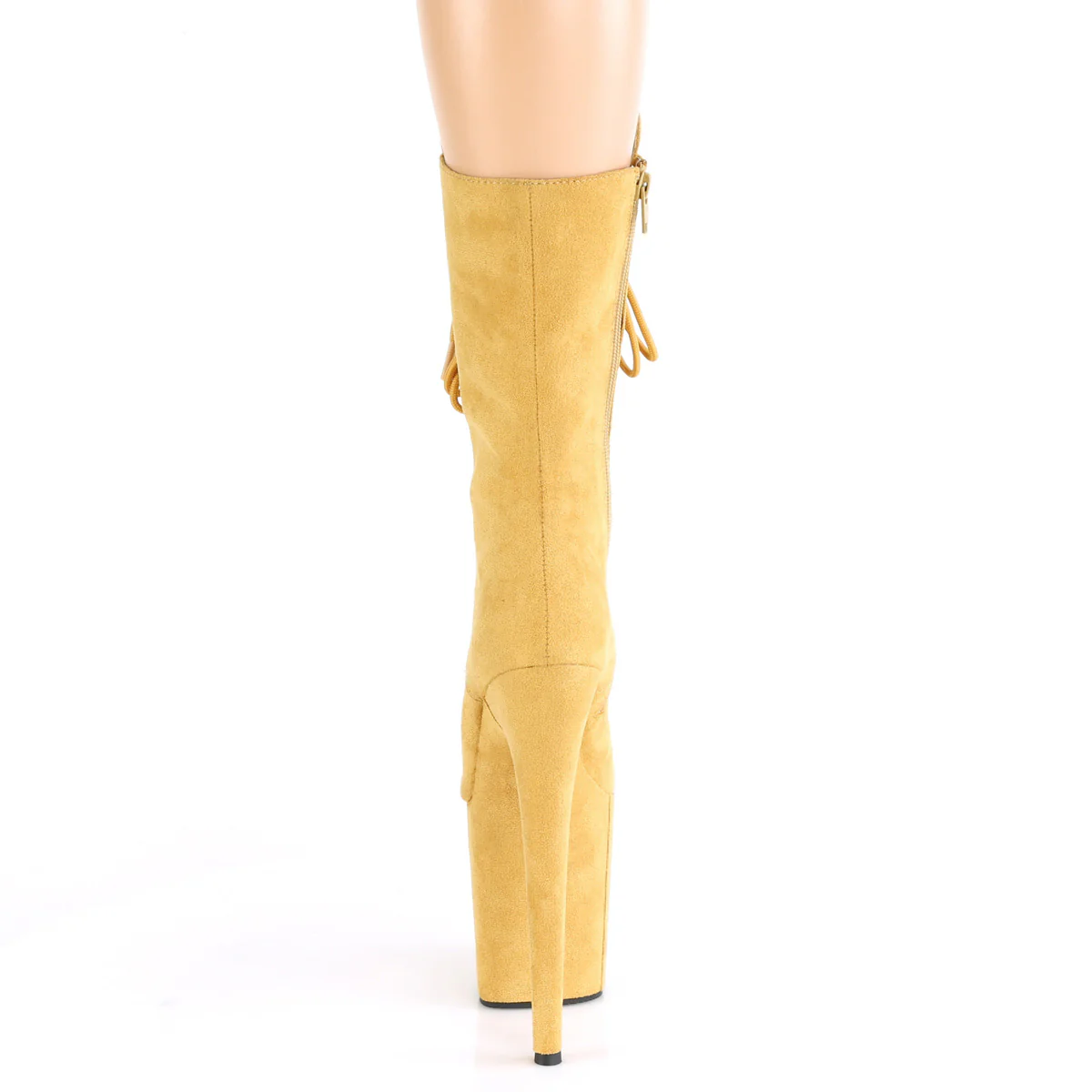 FLAMINGO-1050FS  Mustard Faux Suede/Mustard Faux Suede - Image 4