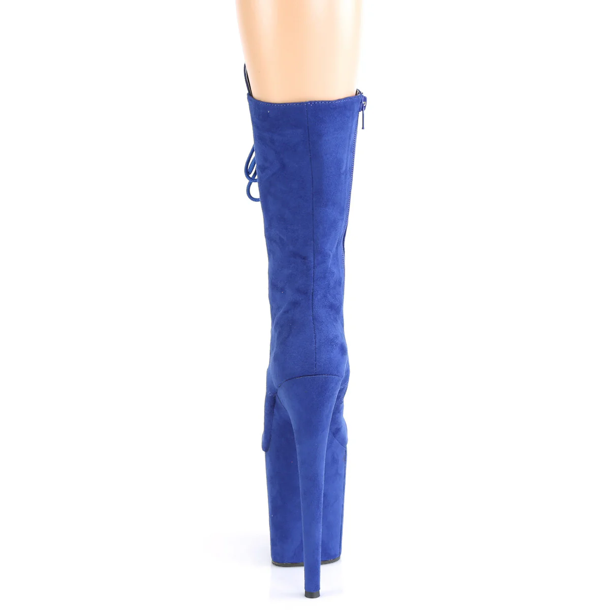 FLAMINGO-1050FS Royal Blue Faux Suede/Royal Blue Suede - Image 4