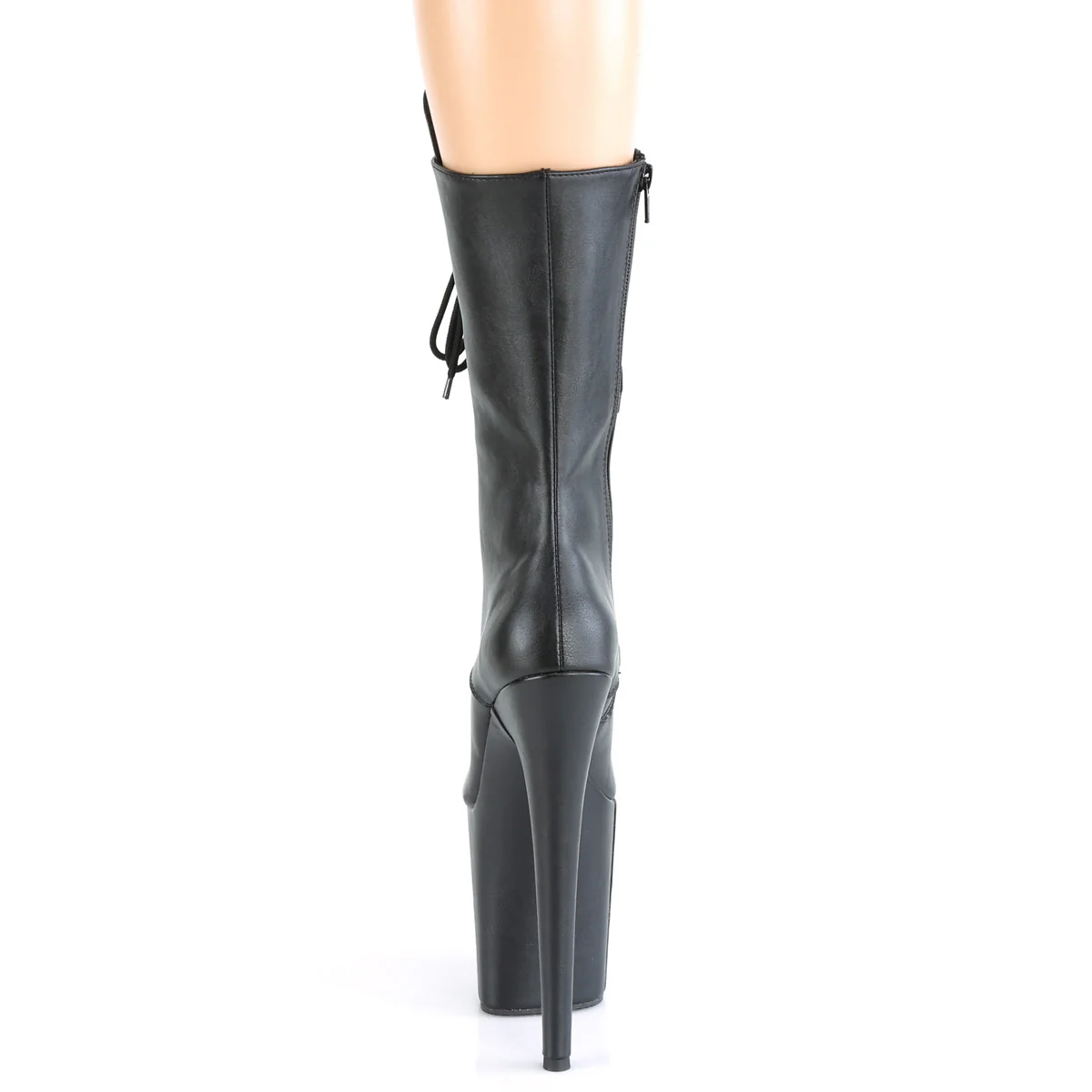 FLAMINGO-1050WR  Black Faux Leather/Black Faux Leather - Image 4