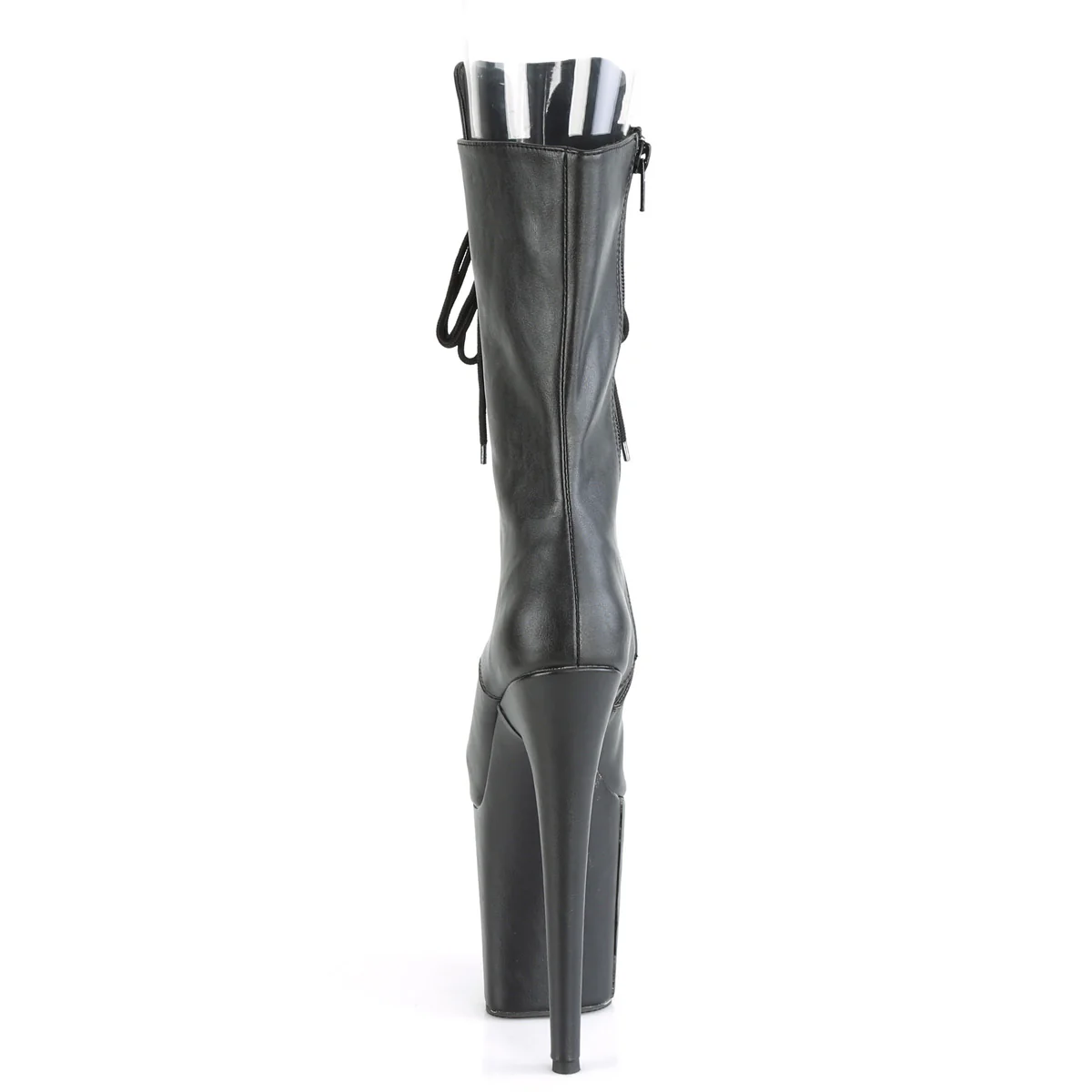 FLAMINGO-1051  Black Faux Leather/Black Faux Leather - Image 4