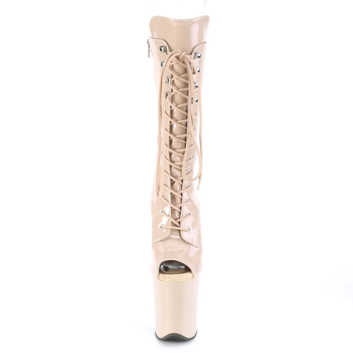 FLAMINGO-1051 Nude Patent/Nude - Image 2