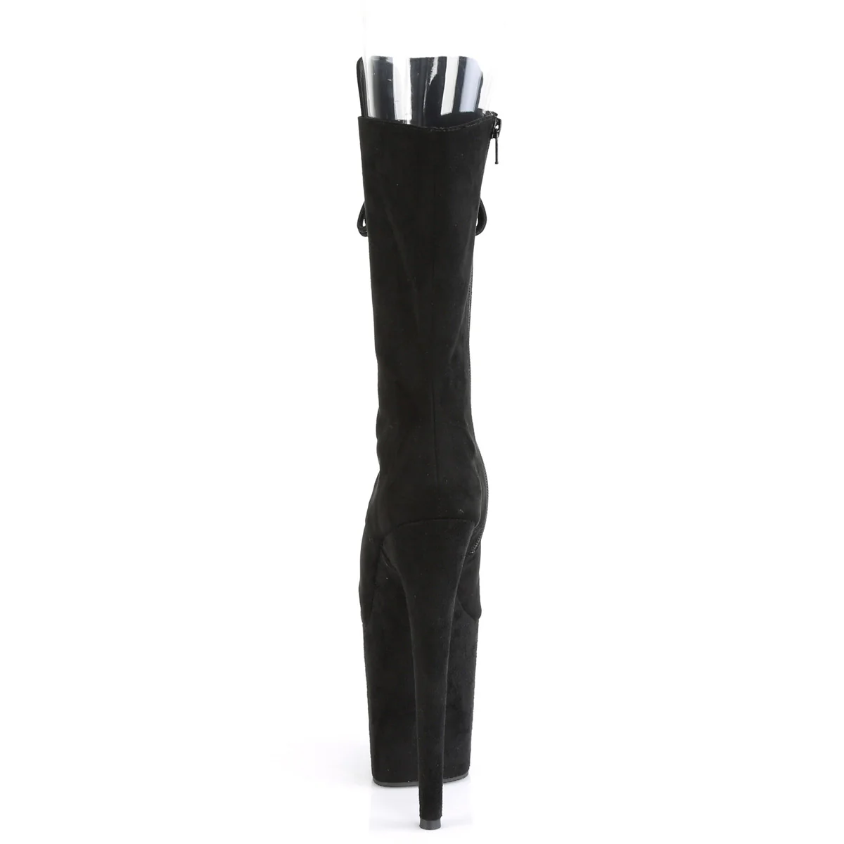FLAMINGO-1051FS  Black Faux Suede/Black Faux Suede - Image 4