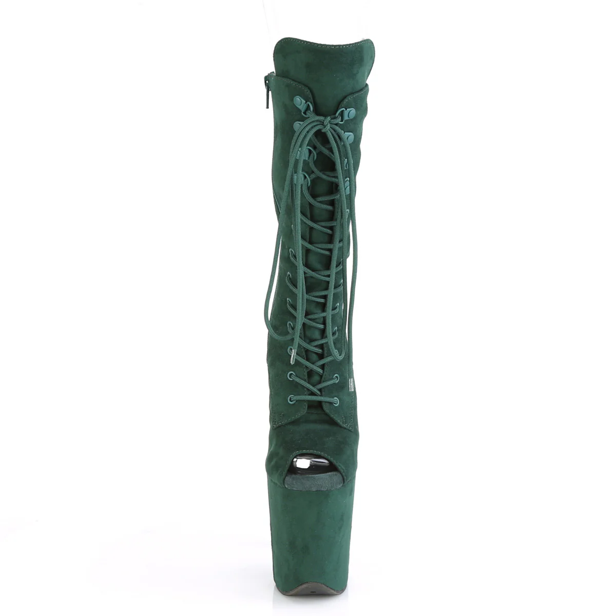 FLAMINGO-1051FS  Emerald Green Faux Suede/Emerald Green Faux Suede - Image 2