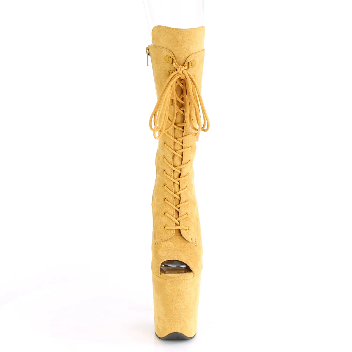 FLAMINGO-1051FS  Mustard Faux Suede/Mustard Faux Suede - Image 2