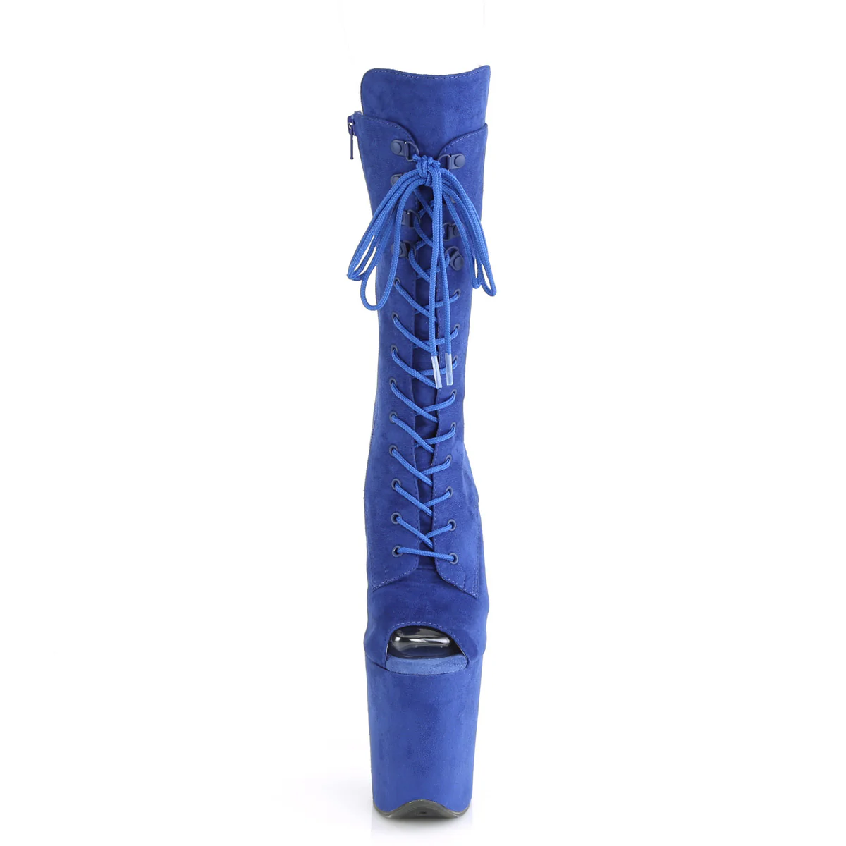 FLAMINGO-1051FS  Royal Blue Faux Suede/Royal Blue Faux Suede - Image 2