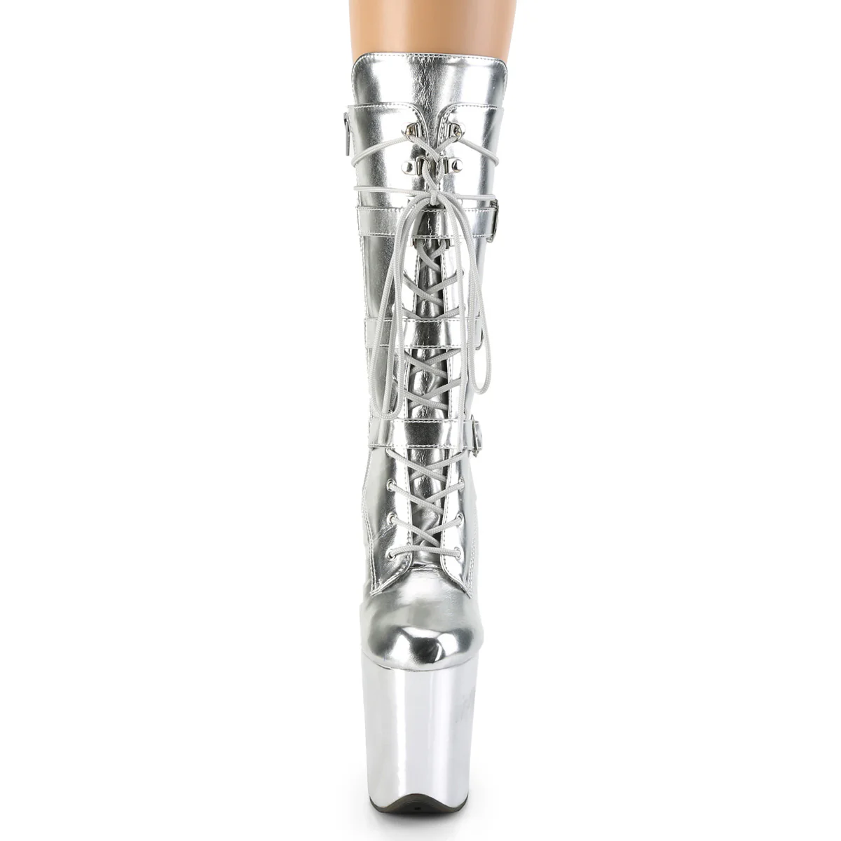 FLAMINGO-1053 Silver Metallic Pu/Silver Metallic Pu - Image 2