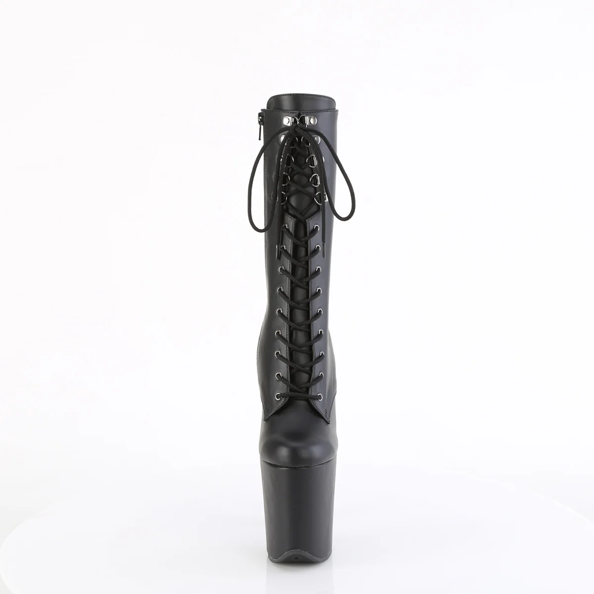FLAMINGO-1054 Black Faux Leather/Black Matte - Image 2