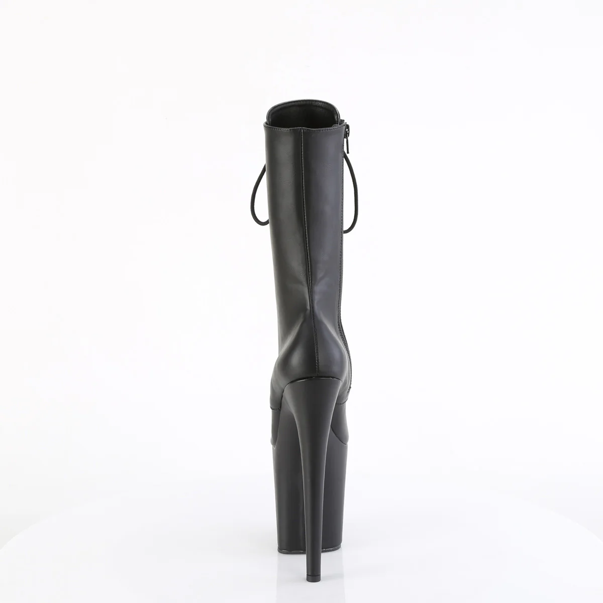 FLAMINGO-1054 Black Faux Leather/Black Matte - Image 4