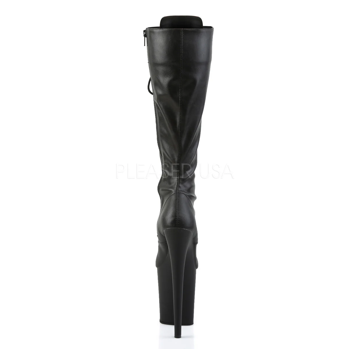 FLAMINGO-2023  Black Str Faux Leather/Black Matte - Image 4