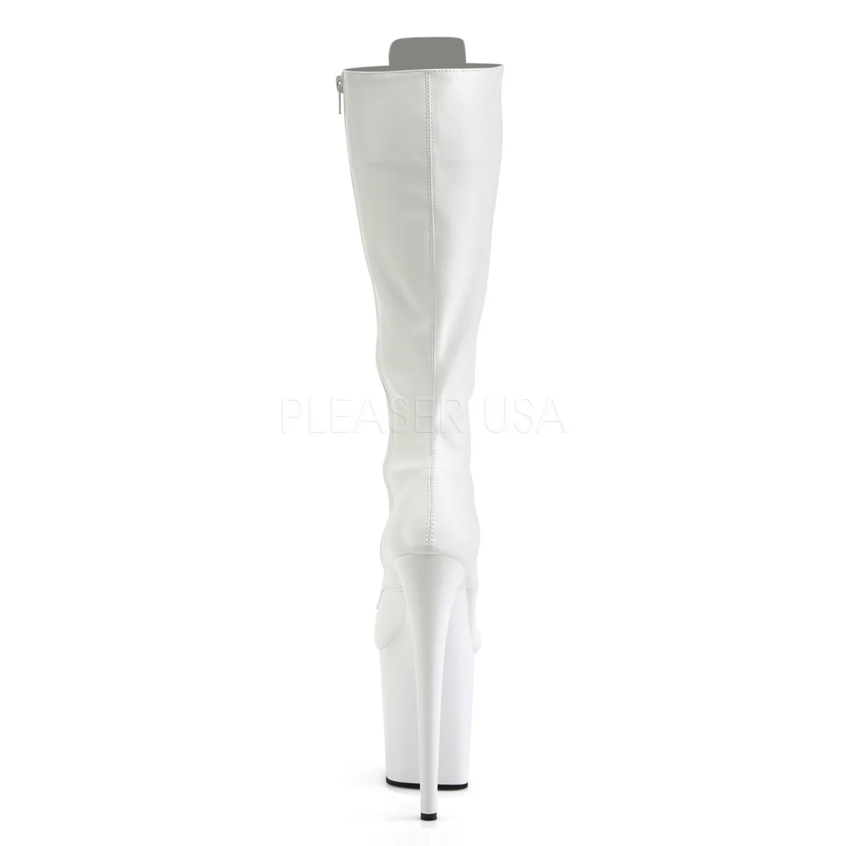 FLAMINGO-2023  White Str Faux Leather/White - Image 4