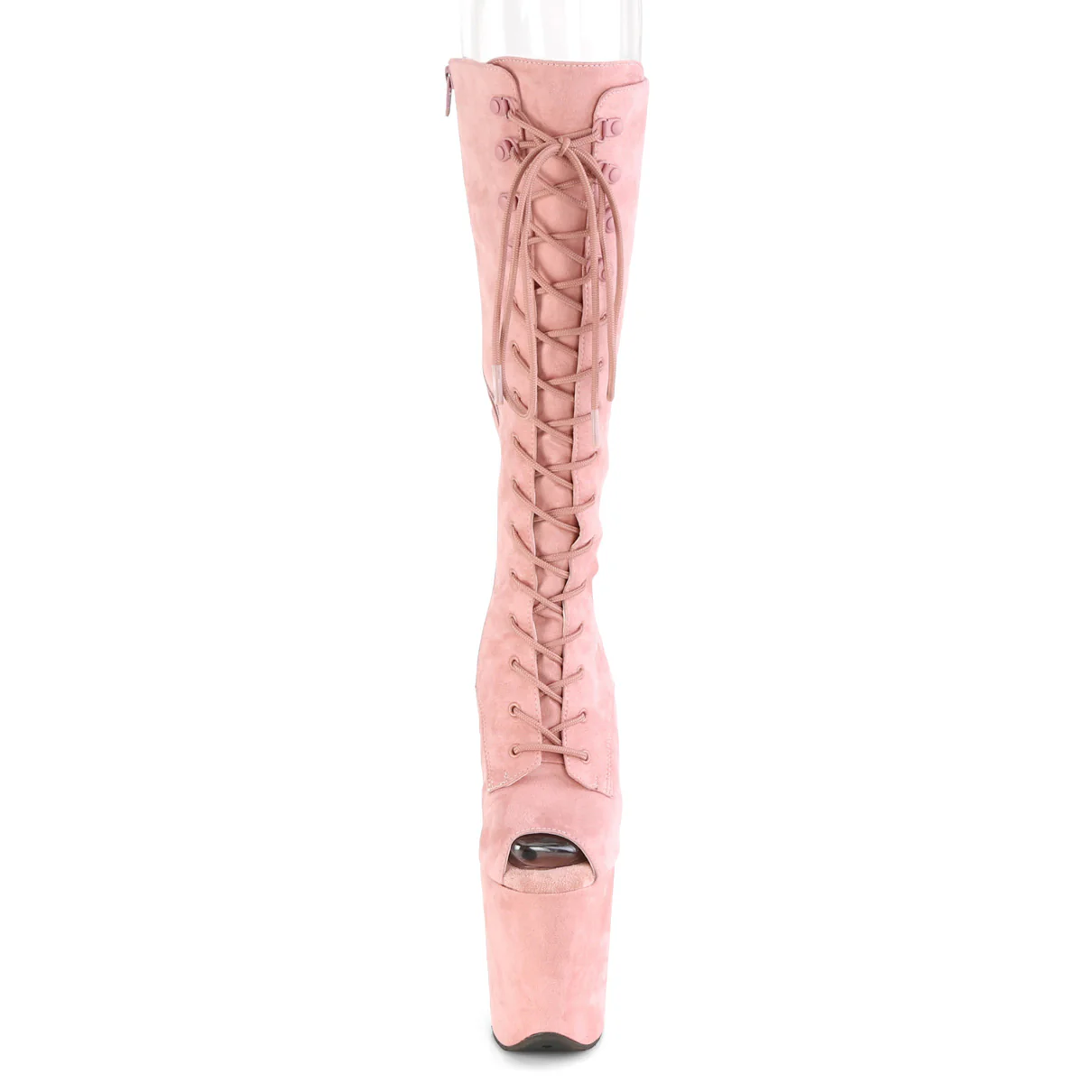 FLAMINGO-2051FS Baby Pink Faux Suede/Baby Pink Faux Suede - Image 2