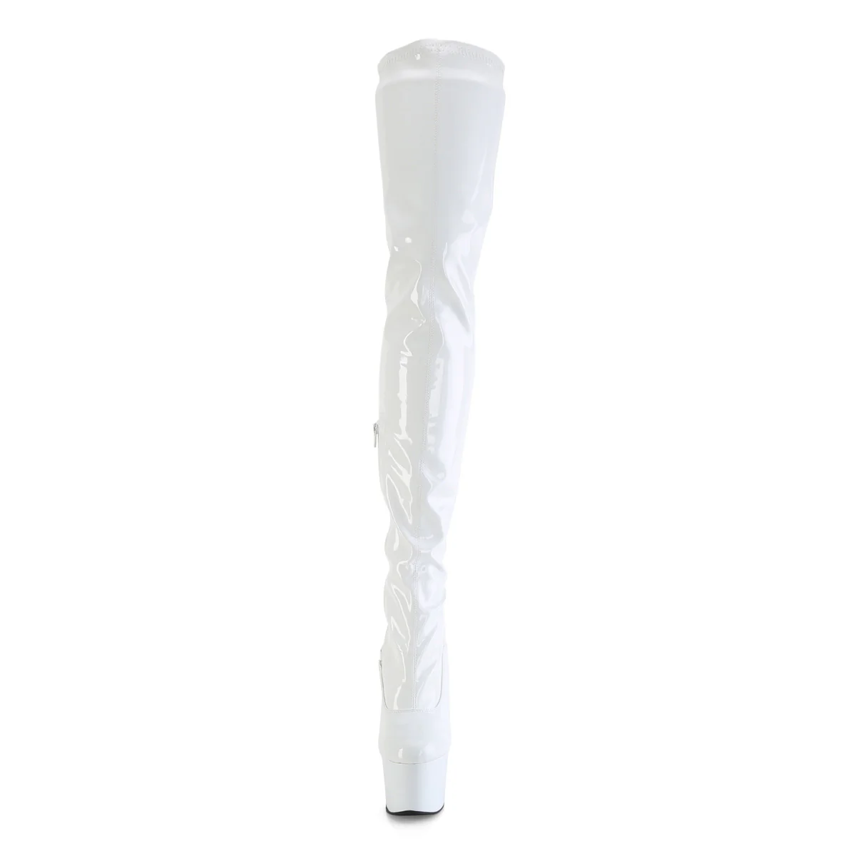 FLAMINGO-3000 White Stretch Patent/White - Image 2
