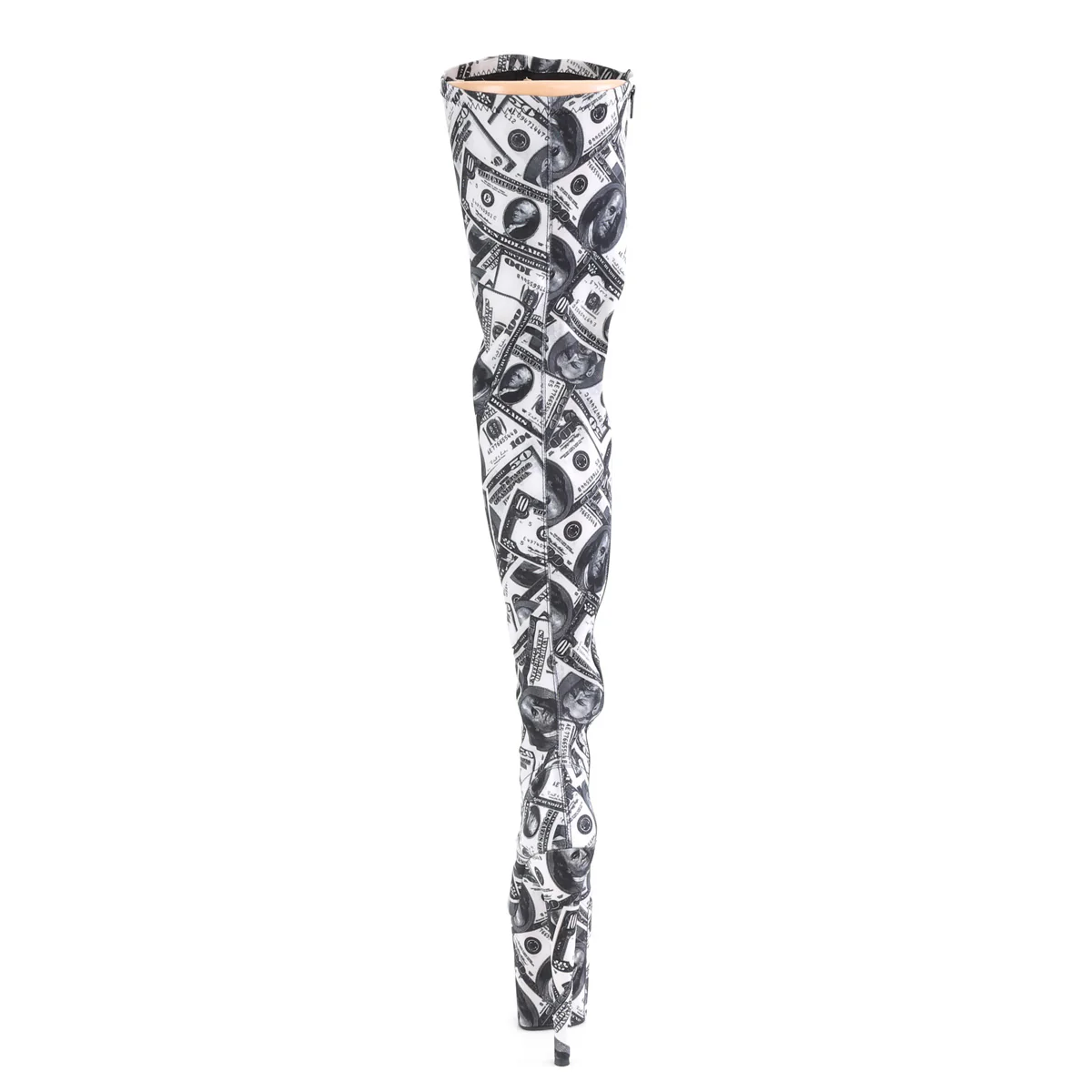 FLAMINGO-3000DP  White-Black Stretch Fabric/White-Black Fabric - Image 4