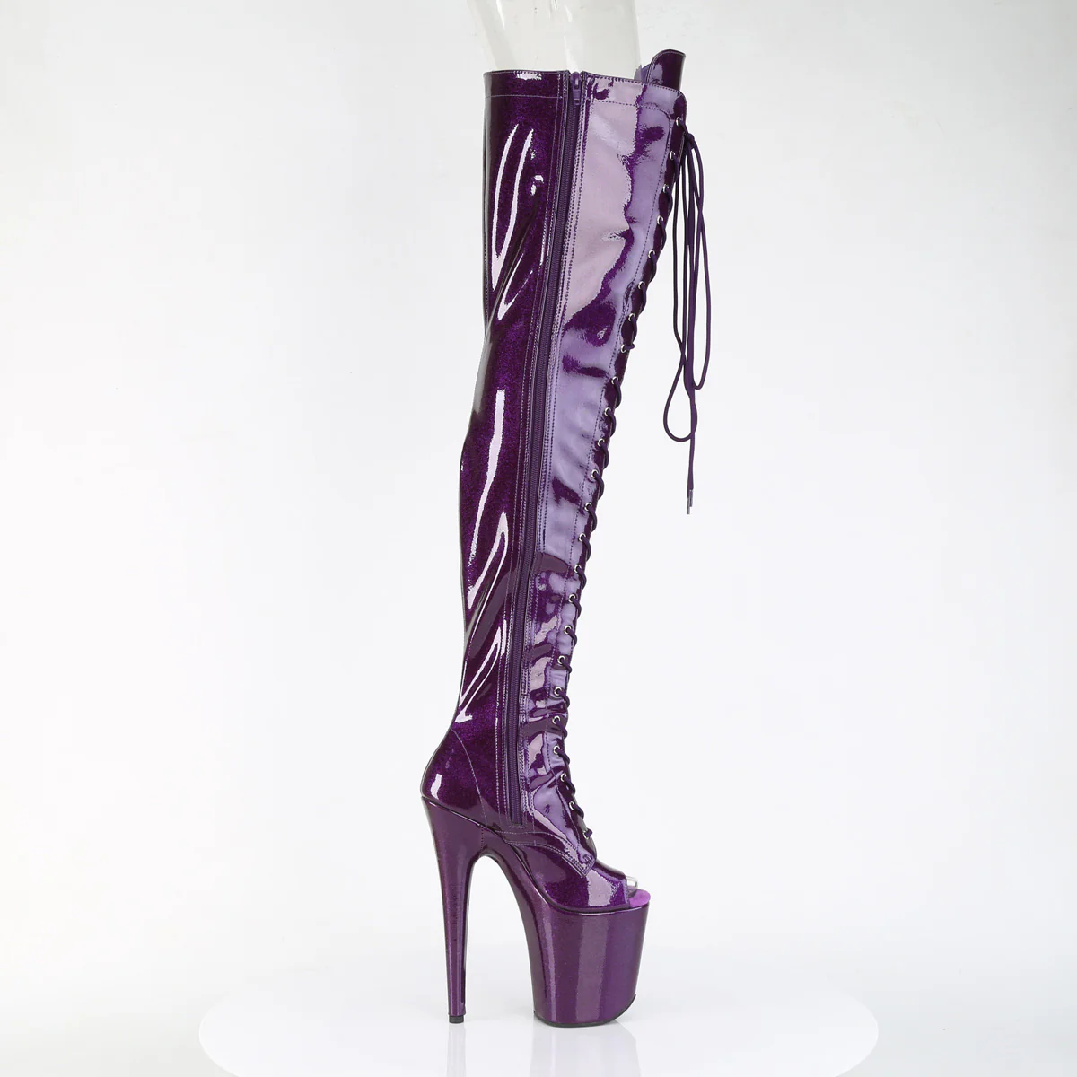 FLAMINGO-3021GP  Purple Glitter Patent/M - Image 5