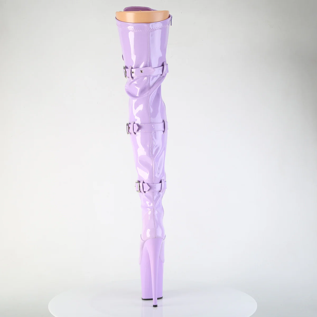 FLAMINGO-3028  Lavender Stretch Patent/Lavender - Image 4