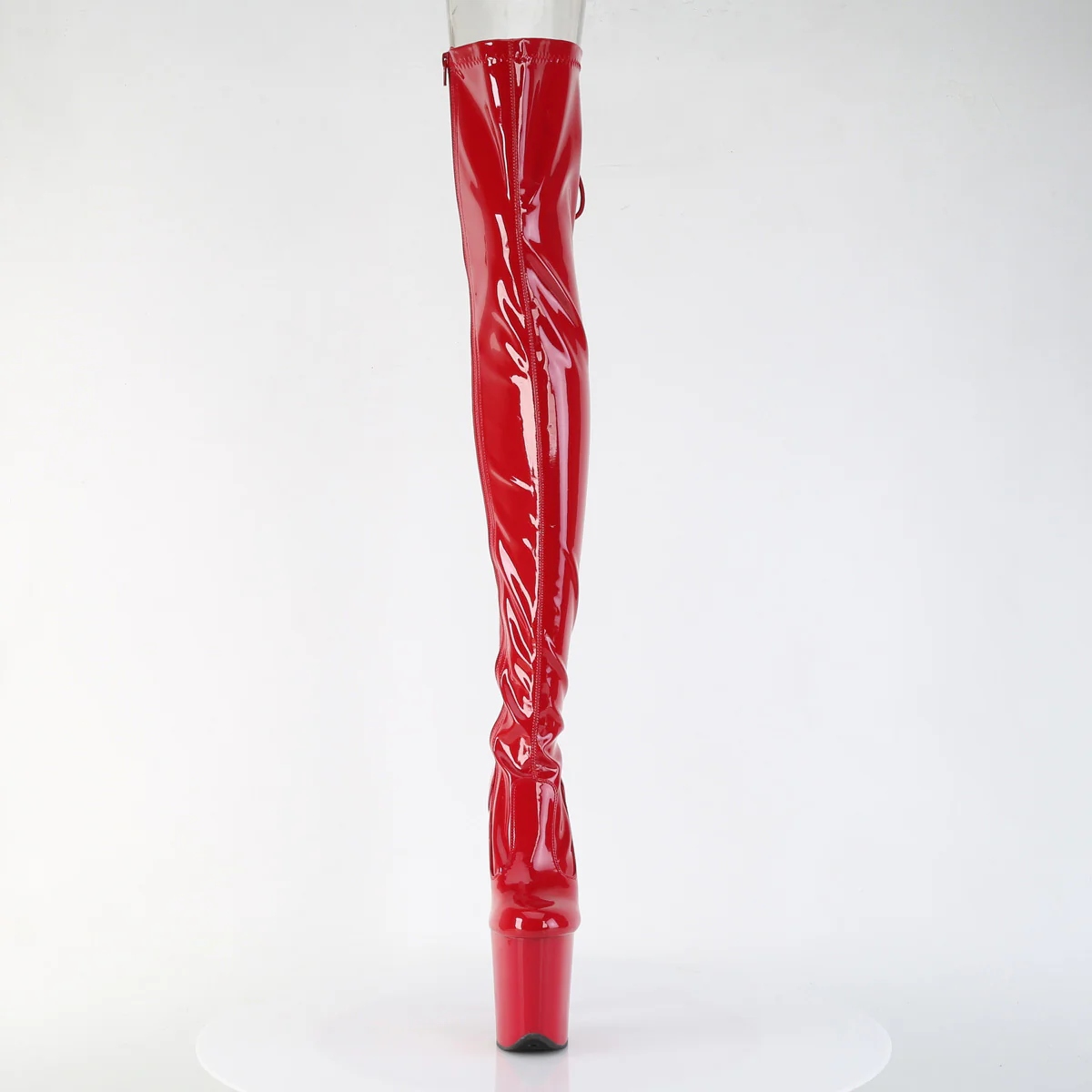 FLAMINGO-3850  Red Stretch Patent/Red - Image 2