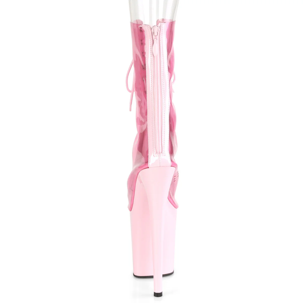 FLAMINGO-800-34 Baby Pink PVC-Baby Pink Patent/Baby Pink - Image 4