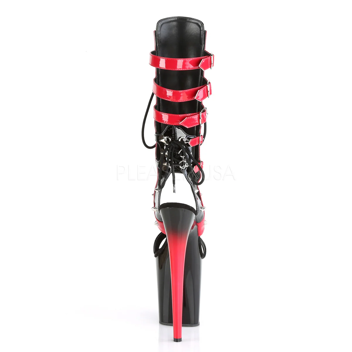 FLAMINGO-800-38  Black-Red Patent/Black-Red - Image 3