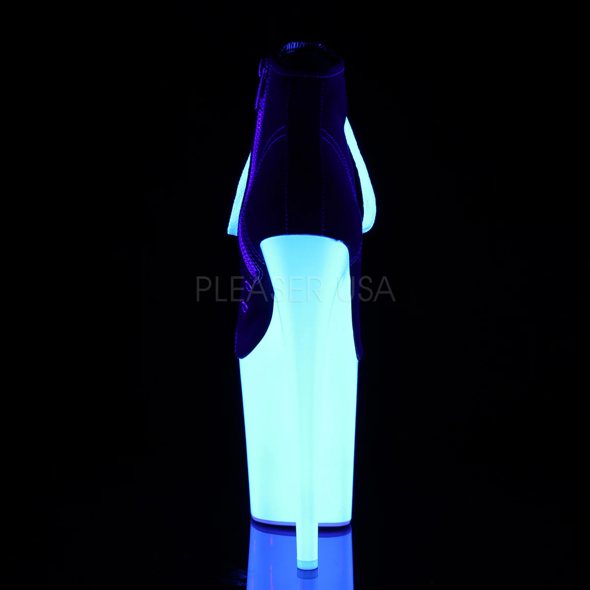 FLAMINGO-800SK-02  Black Canvas/Neon White - Image 3