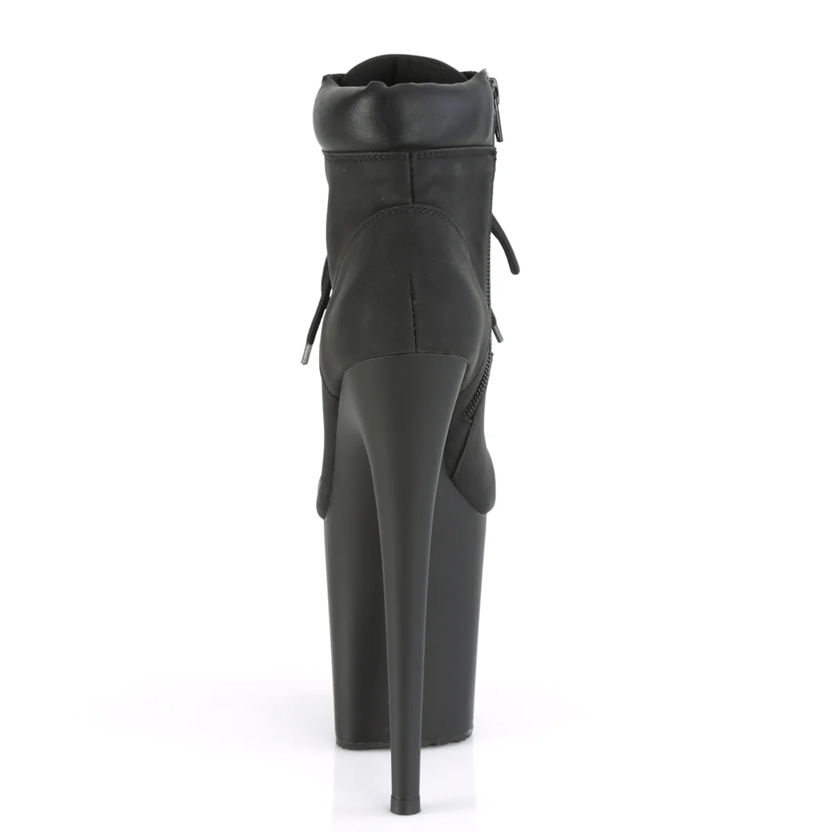 FLAMINGO-800TL-02 Black Nubuck Faux Leather/Black Matte - Image 4