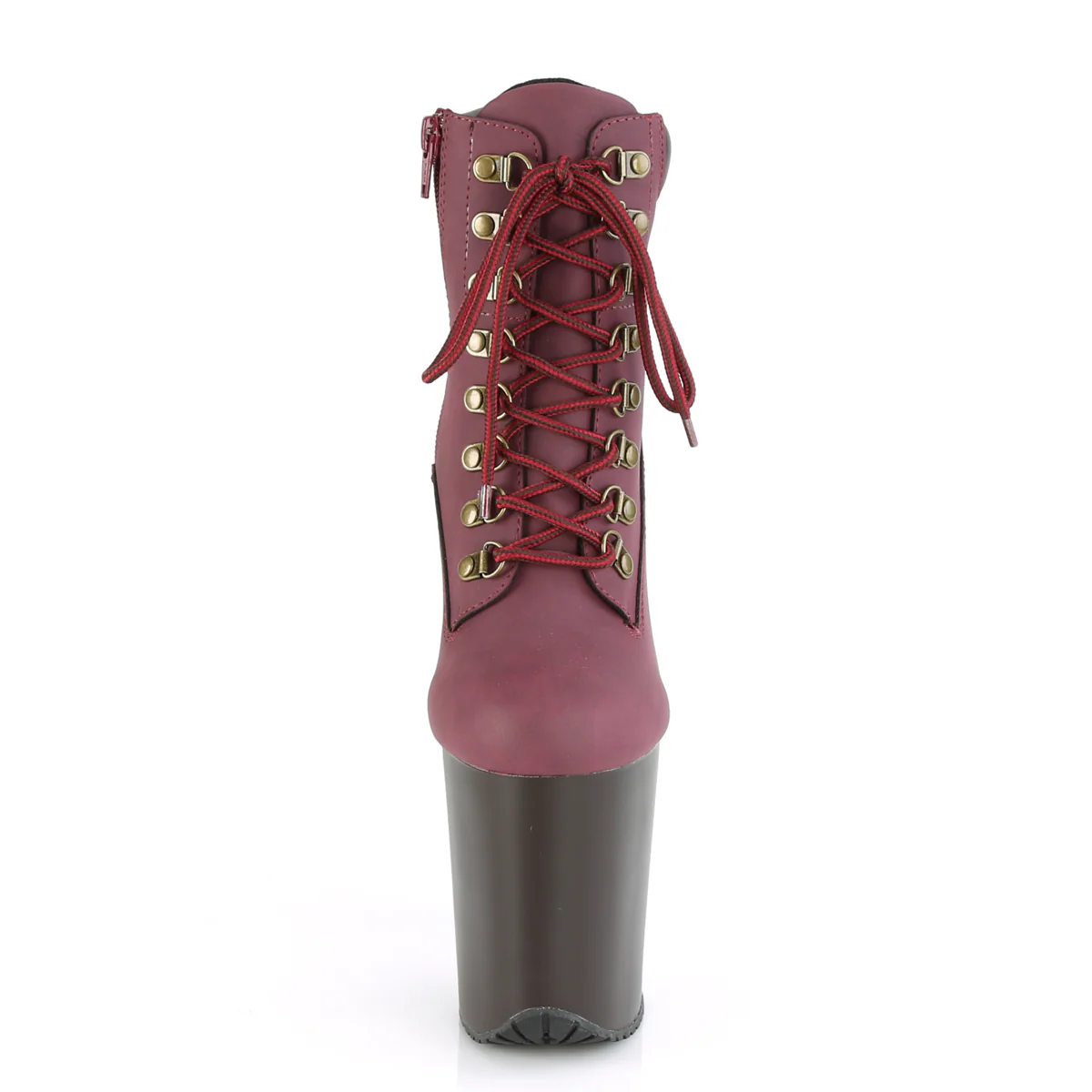 FLAMINGO-800TL-02  Burgundy Nubuck Faux Leather - Image 2