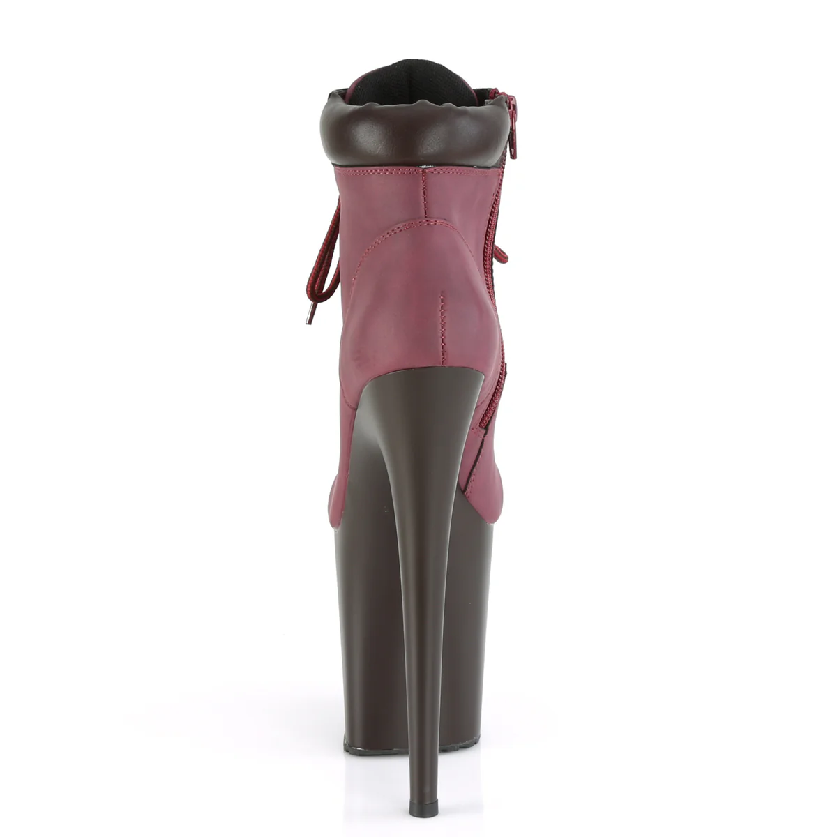FLAMINGO-800TL-02  Burgundy Nubuck Faux Leather - Image 4