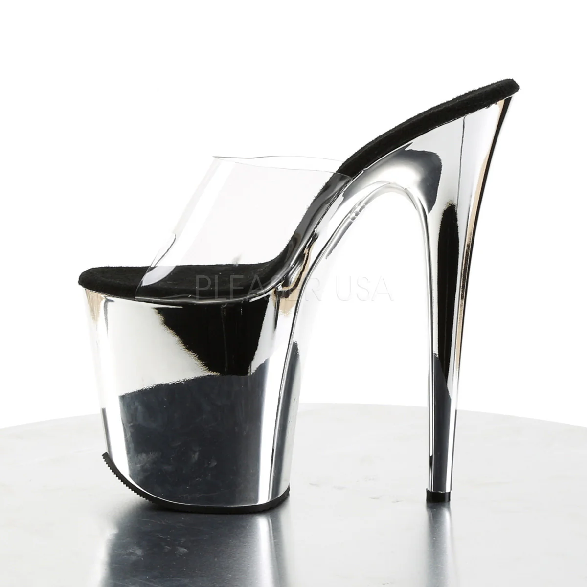 FLAMINGO-801  Clear/Silver Chrome - Image 3