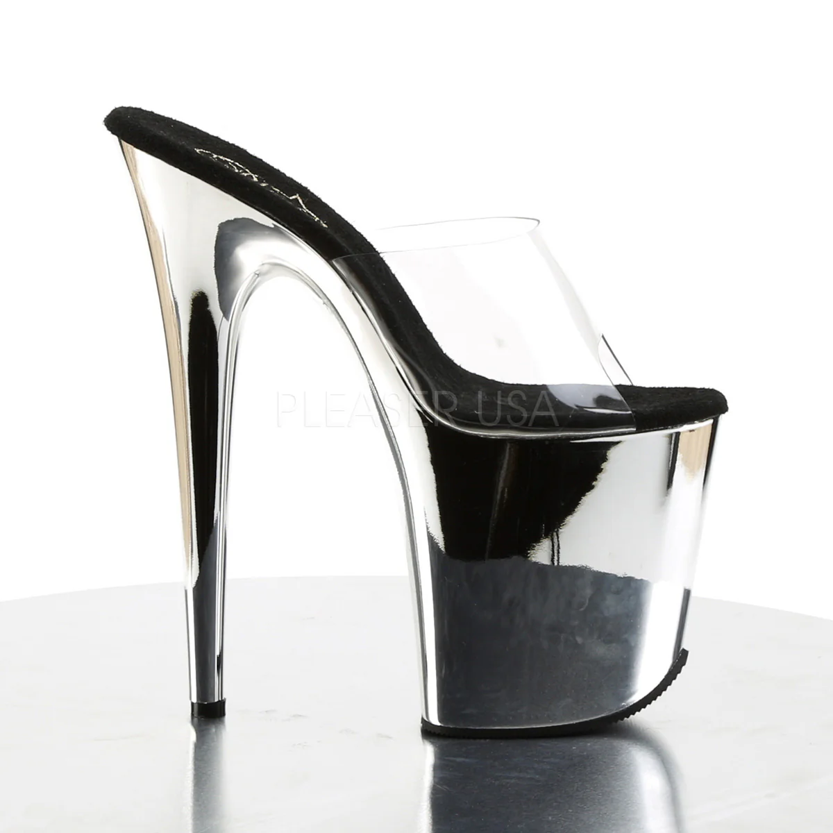 FLAMINGO-801  Clear/Silver Chrome - Image 5