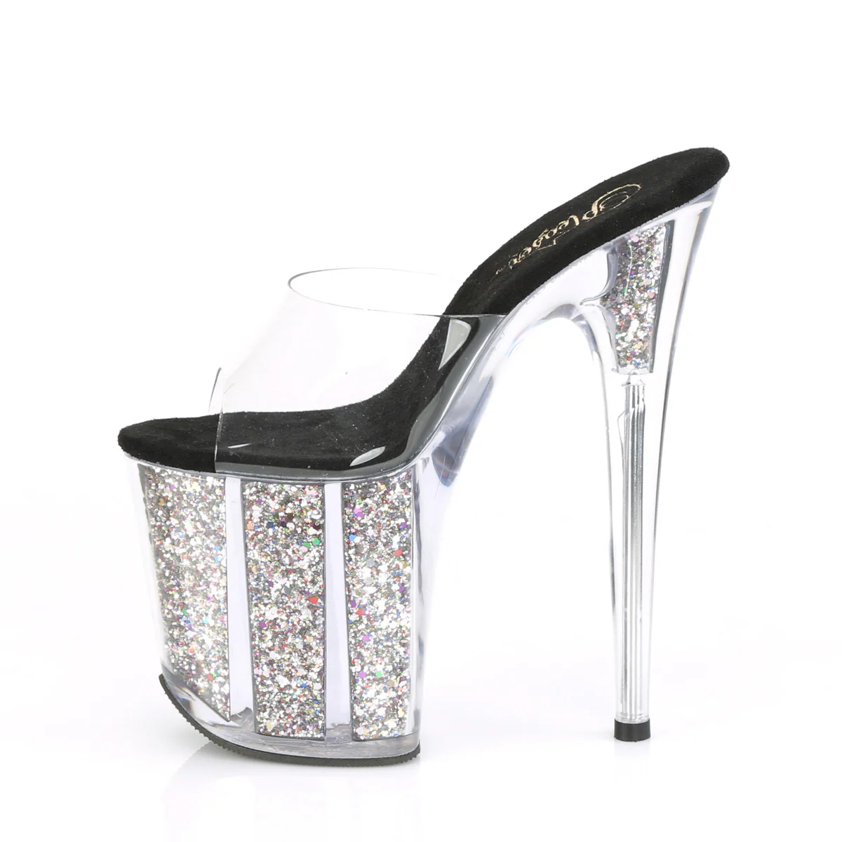 FLAMINGO-801CG Clear/Silver Confetti Glitter Inserts - Image 3