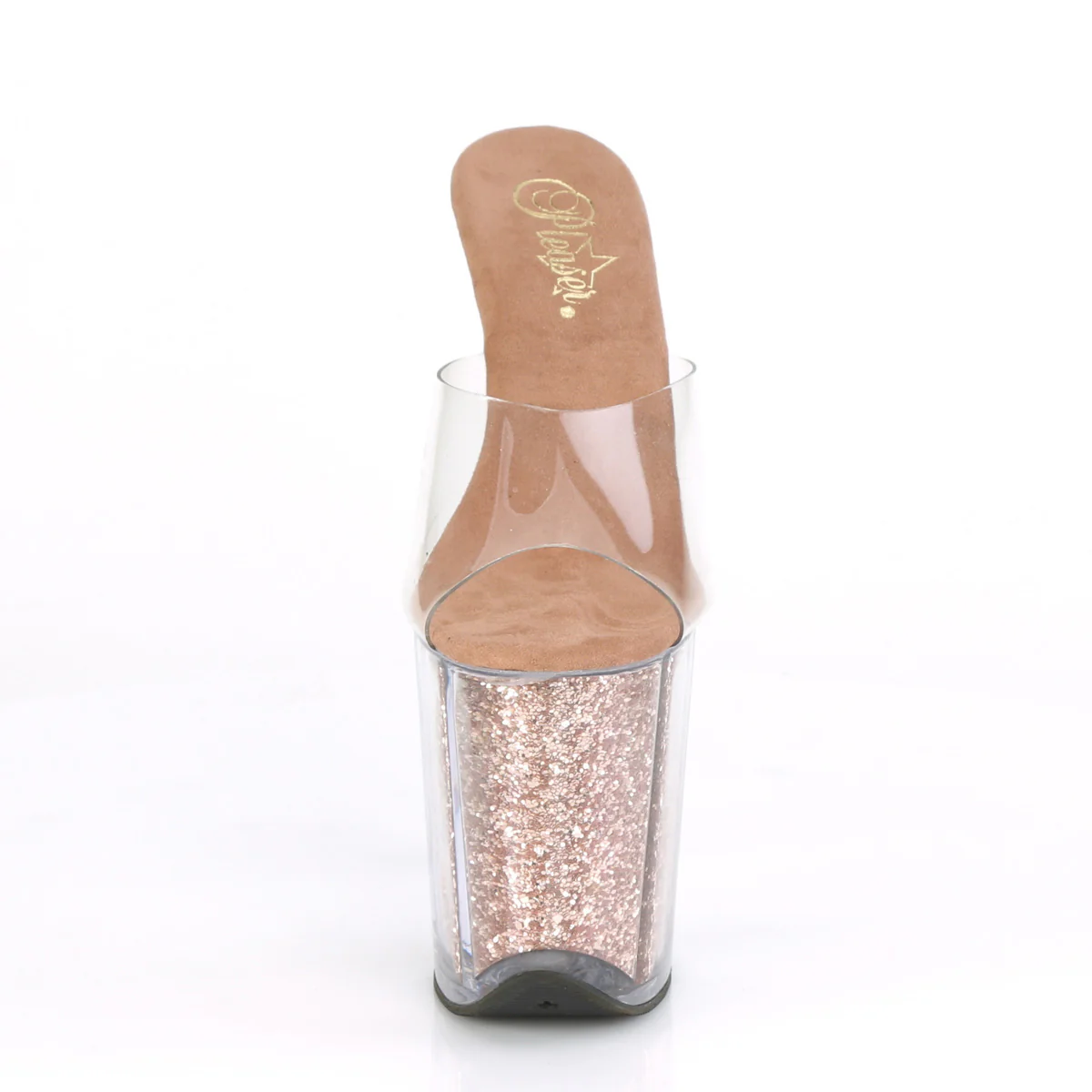 FLAMINGO-801G Clear/Rose Gold Glitter Inserts - Image 2