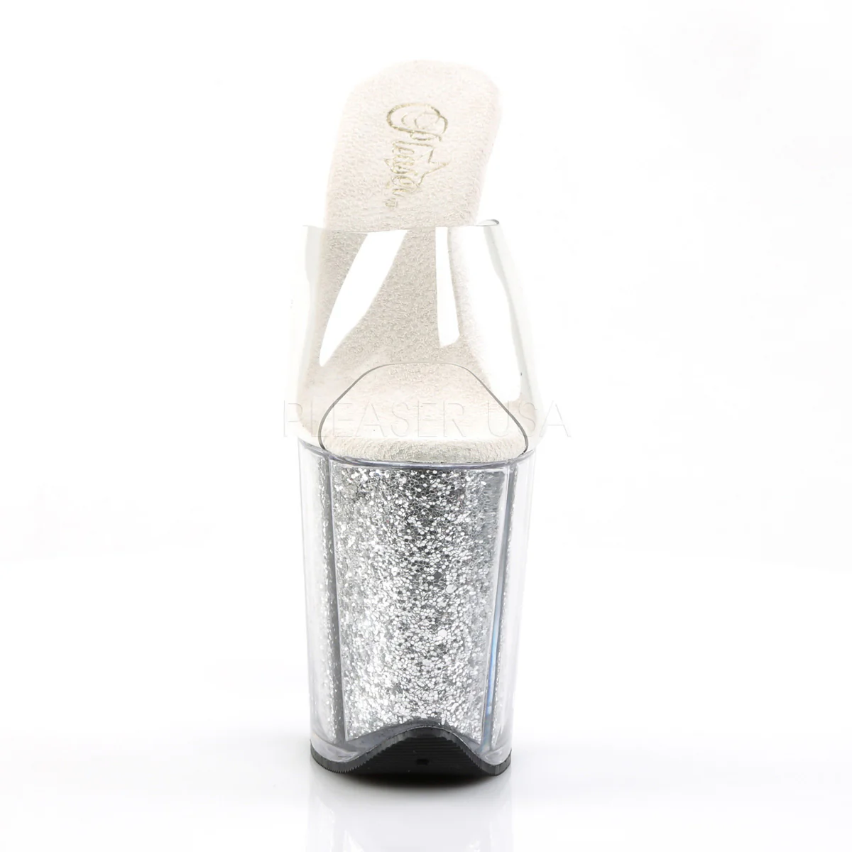 FLAMINGO-801G  Clear/Silver Glitter - Image 2