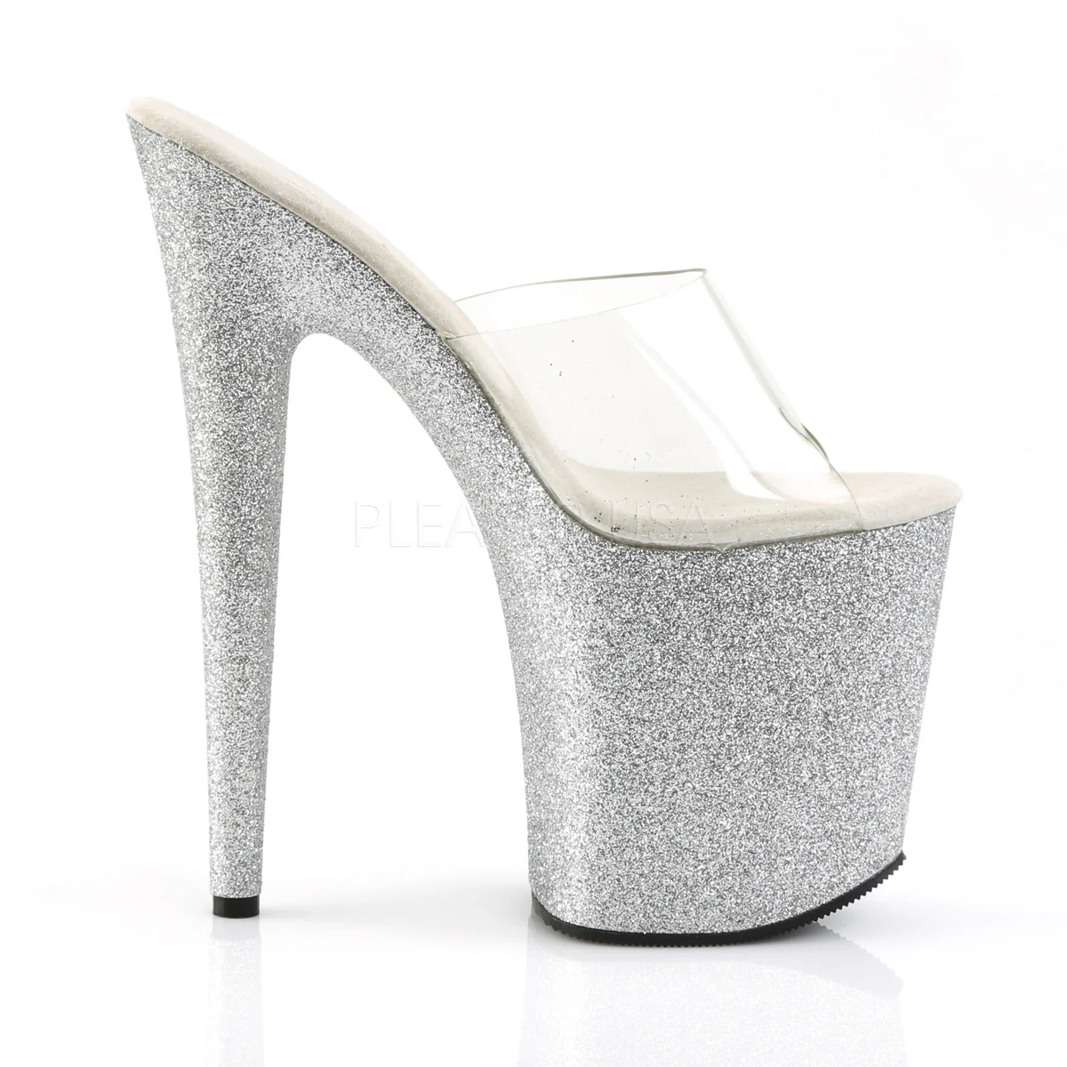 FLAMINGO-801SDG  Clear/Silver Glitter - Image 5