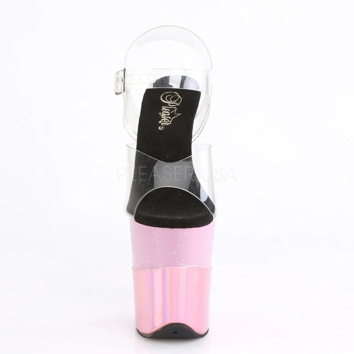 FLAMINGO-808-2HGM  Clear/Baby Pink Glitter-Hologram - Image 2
