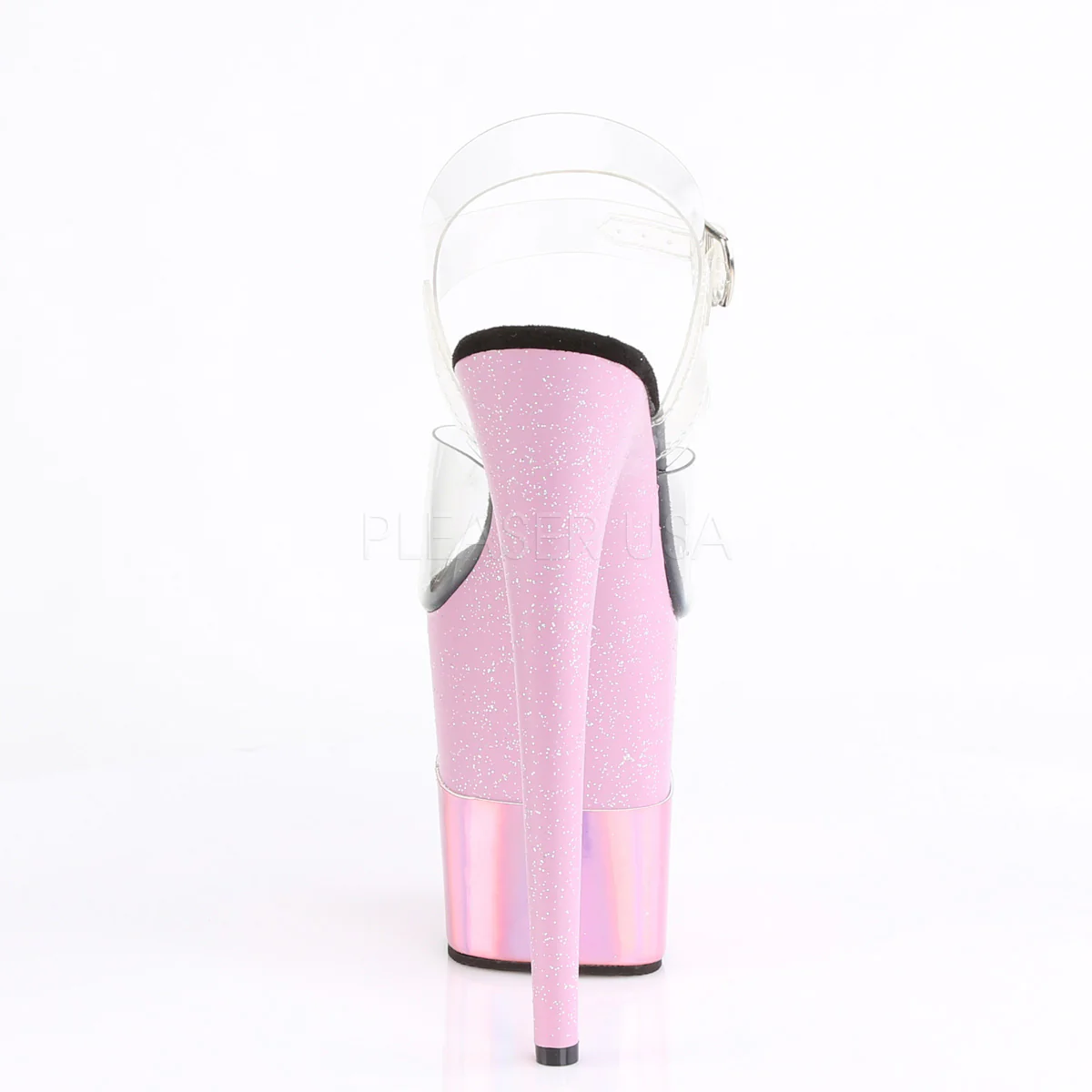 FLAMINGO-808-2HGM  Clear/Baby Pink Glitter-Hologram - Image 4
