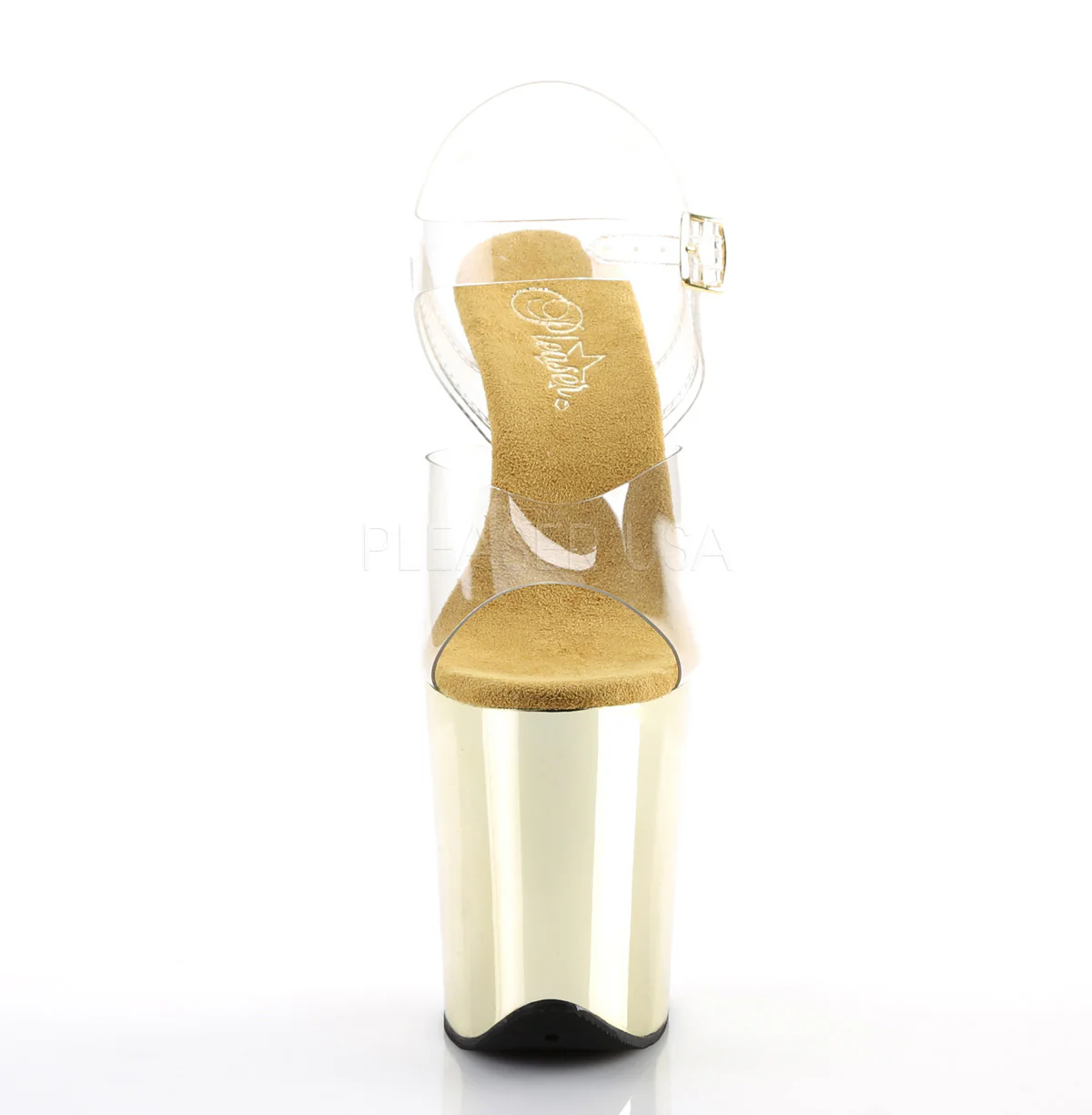 FLAMINGO-808  Clear/Gold Chrome - Image 2