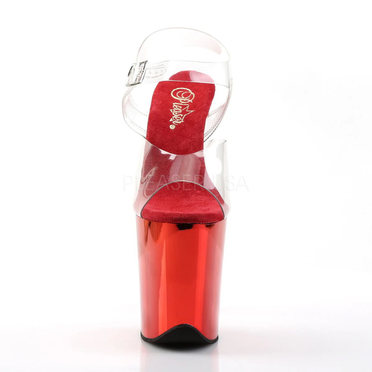 FLAMINGO-808 Clear/Red Chrome - Image 2