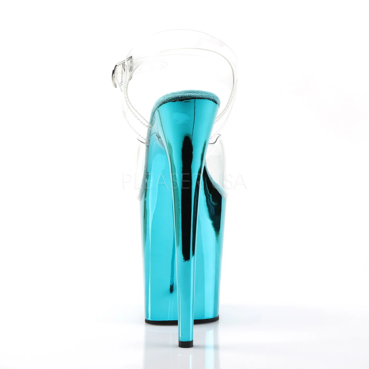 FLAMINGO-808 Clear/Turquoise Chrome - Image 4