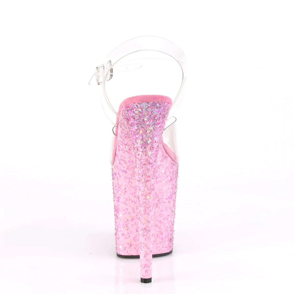 FLAMINGO-808CF  Clear/Pink Confetti - Image 4