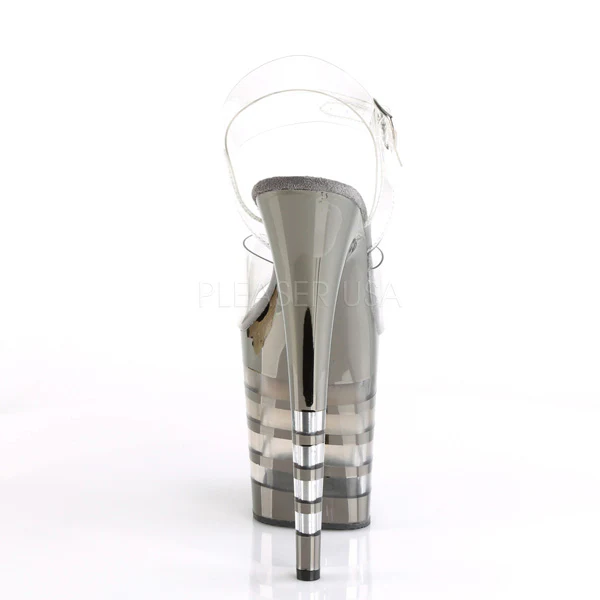 FLAMINGO-808CHLN Clear/Pewter Chrome - Image 4
