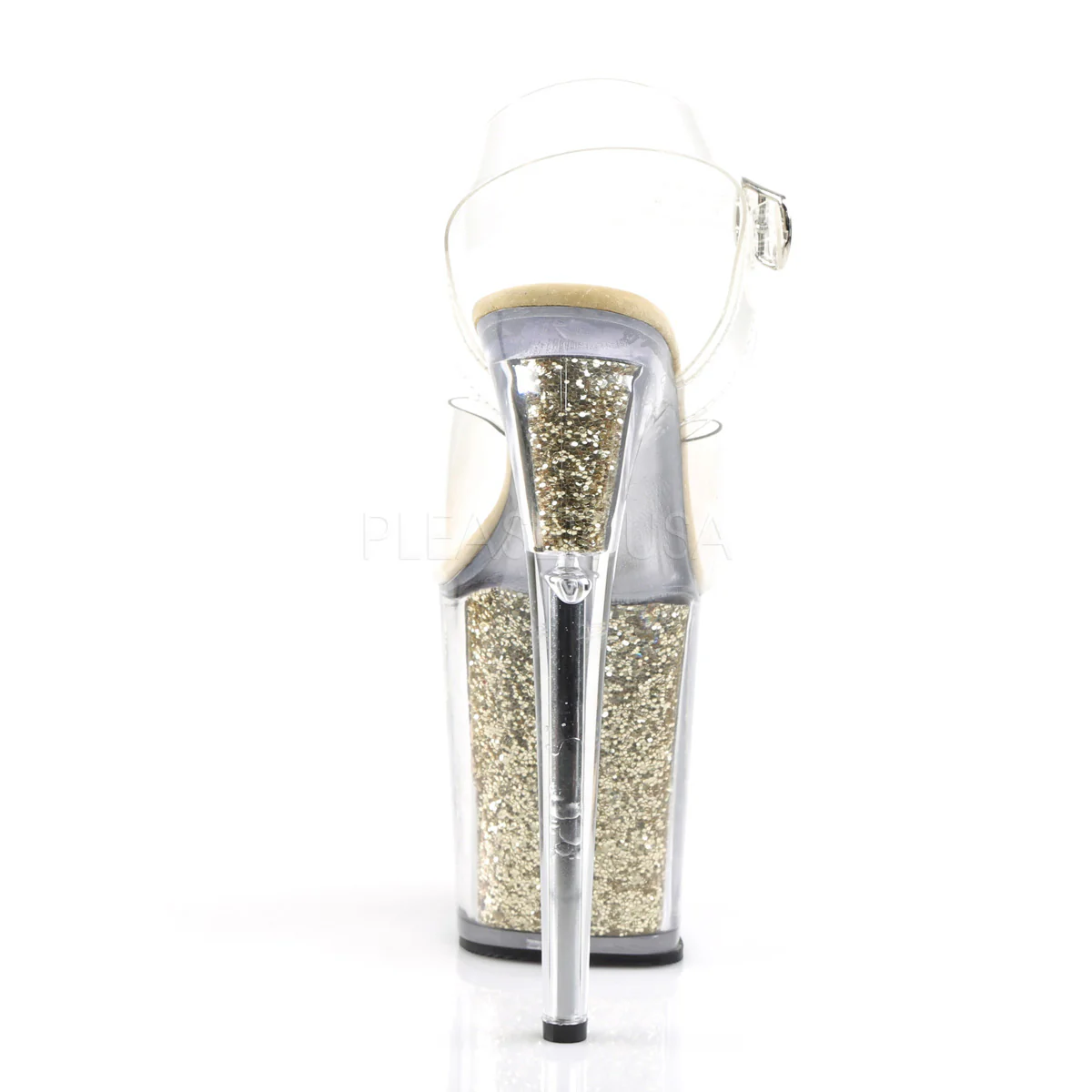 FLAMINGO-808G Clear/Gold Glitter - Image 4