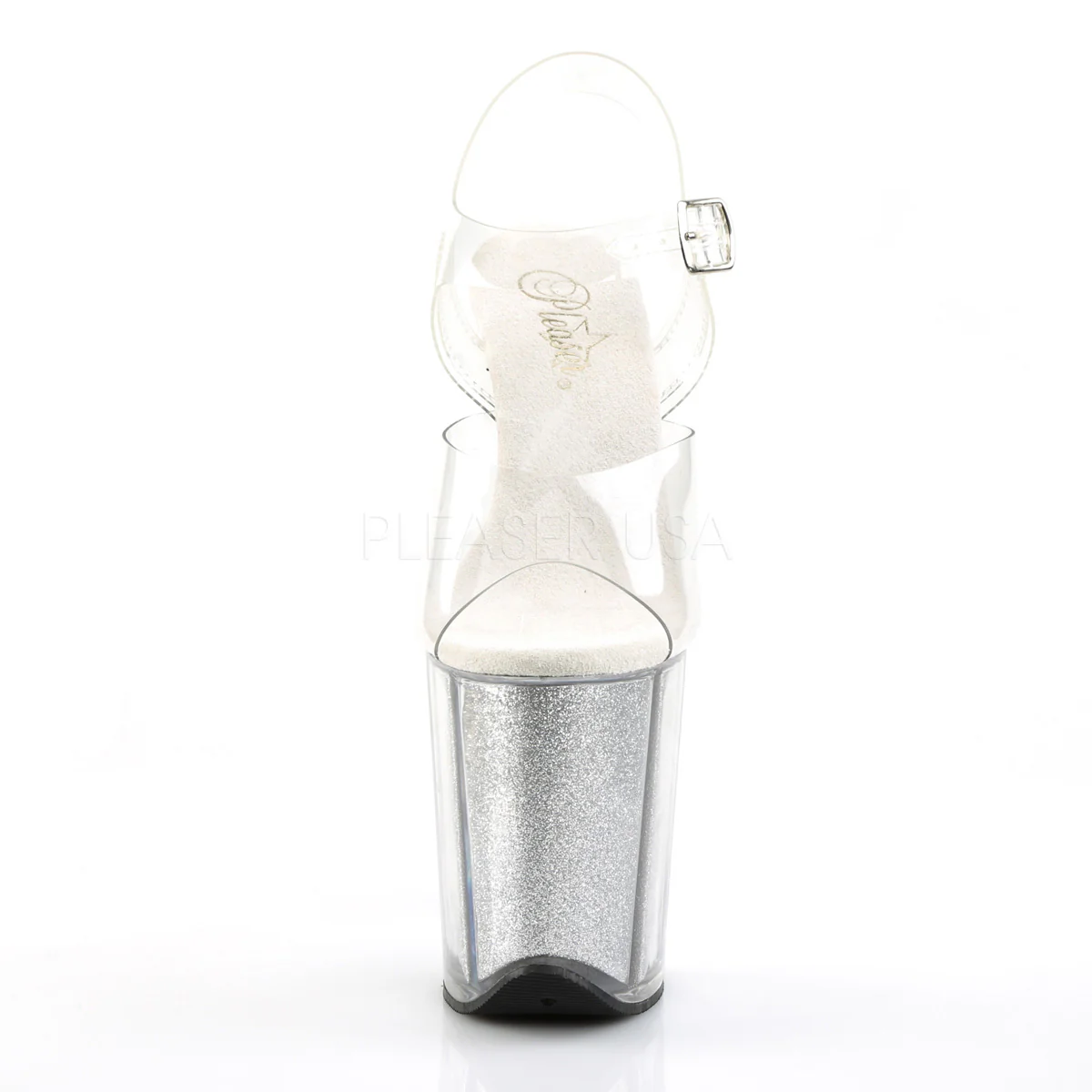FLAMINGO-808G  Clear/Silver Glitter - Image 2