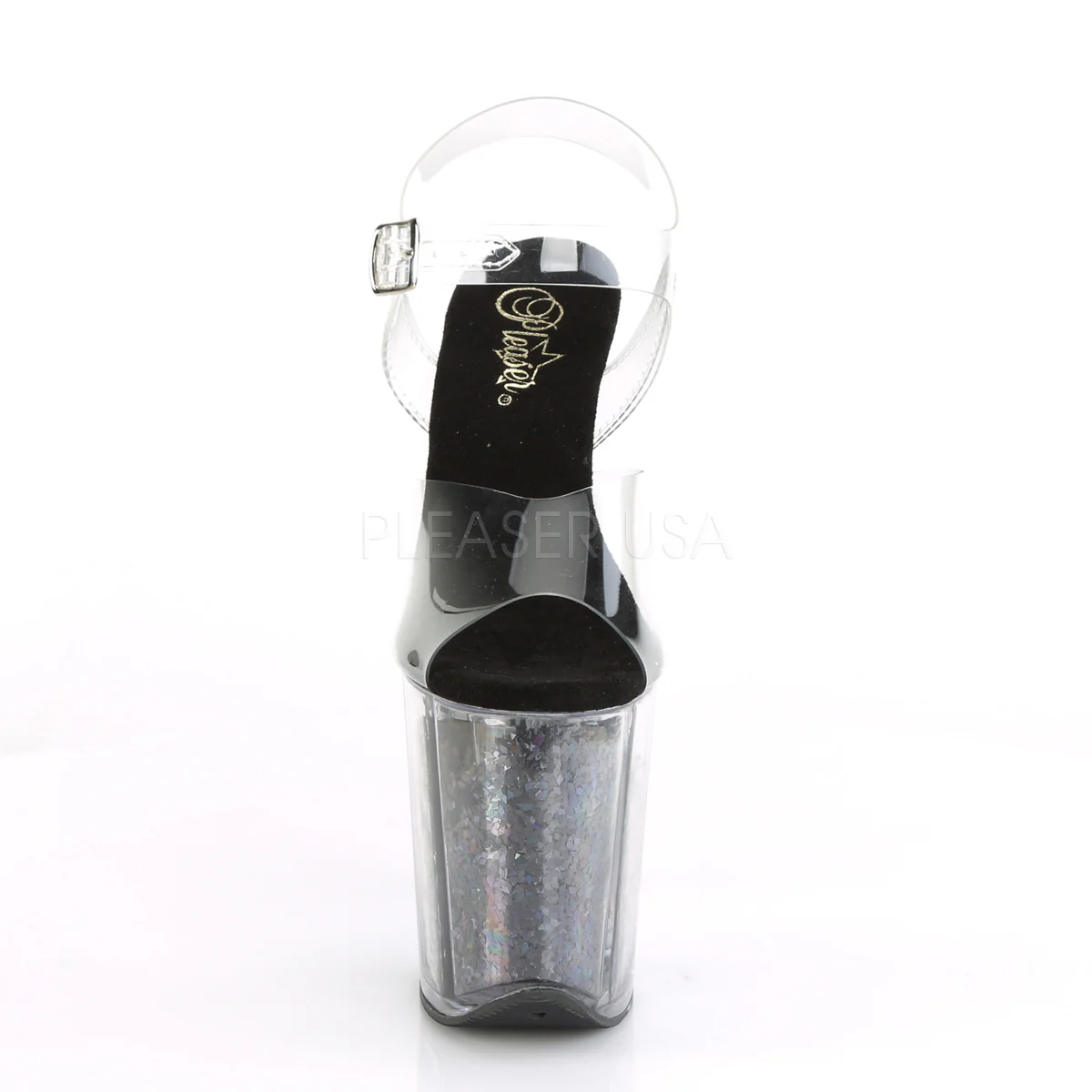 FLAMINGO-808GF Clear/Black Multi Glitter - Image 2